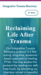 Mobile Screenshot of integrative-trauma-recovery.com